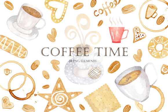 Coffee Time Illustrations: A Creative Resource for Design Enthusiasts
