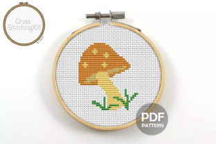 Discover the Mushroom Modern Cross Stitch Pattern: A Creative and Accessible Craft for All Skill Levels
