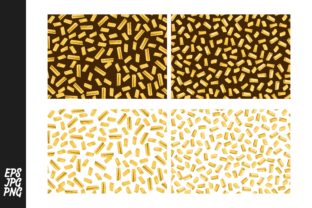 Gold Stems Pattern Bundle: A Versatile Resource for Modern Designers