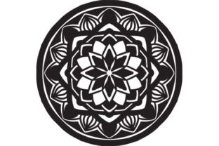 Mandala Vector Art Pattern 204: A Versatile Design Asset for Creative Professionals