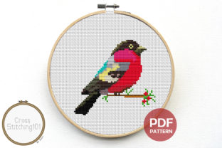 Red Robin Modern Cross Stitch Pattern: A Comprehensive Overview