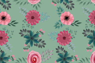 Seamless Floral Pattern in Modern Design
