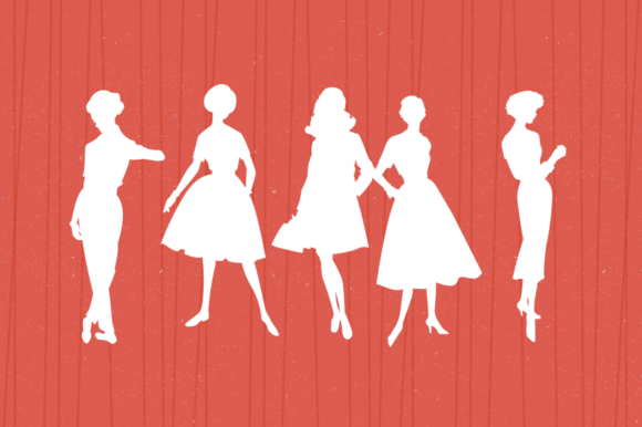 Sewing Patterns 3: A Vintage Dingbat for Timeless Fashion Design