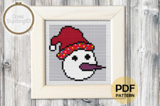 Snow Man Modern Cross Stitch Pattern: A Creative and Practical Guide
