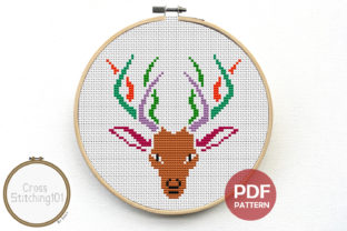 Stag Deer Cross Stitch Pattern: A Modern Twist on a Classic Craft